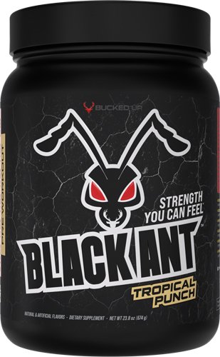 BUCKED UP BLACK ANT PREWORKOUT - TROPICAL PUNCH 20 SERVINGS