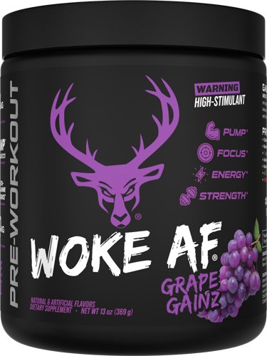 1024104_1.jpg BUCKED UP PRE-WORKOUT WOKE AF - GRAPE GAINZ 30 SERVINGS