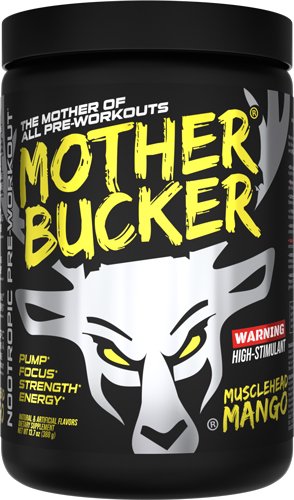1028137_1.jpg BUCKED UP PRE-WORKOUT MOTHER - BUCKER MUSCLEHEAD MANGO 20 SRV