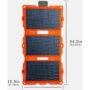 Dark Energy 18W Spectre Solar Panel Folding HiVis Orange