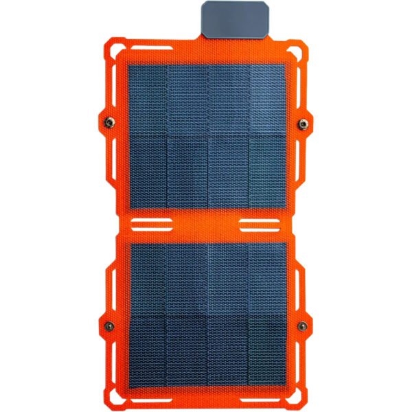 1102982_1 Dark Energy 8W Spectre Solar Panel Folding HiVis Orange