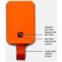 Dark Energy Poseidon Nano Wireless Charger Orange