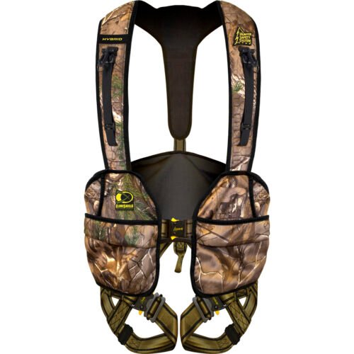 1201069_1 Hunter Safety System Hybrid Harness w/Elimishield Realtree Small/Medium