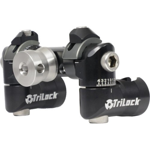 1202395_1.jpg Axcel TriLock Adjustable V-Bar Mount Black