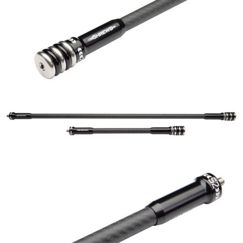 Shrewd S2 Stabilizer Matte Black 8 in.