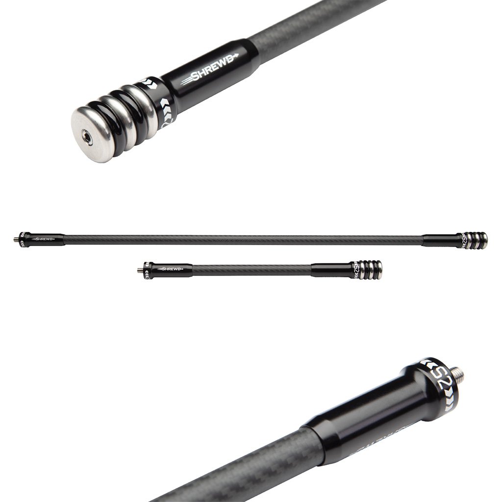 Shrewd S2 Stabilizer Matte Black 10 in.