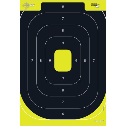 EzAim Splash IPSC Silhouette Targets 12x18 8 pk.