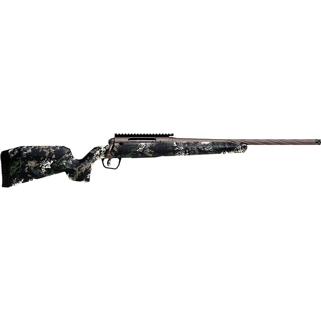 1213067_1 Savage Axis 2 Pro Forest SP Compact Rifle 7mm-08 Rem 20 in Blk/Grn/Tan Sponge RH