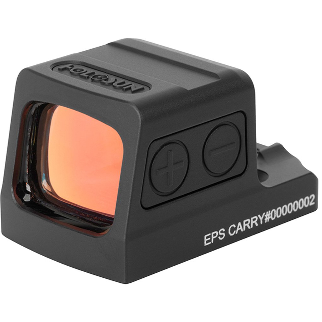 Holosun EPS Carry Enclosed Pistol Sight Gold 2MOA Dot Slimline Mount w/Shake Awake
