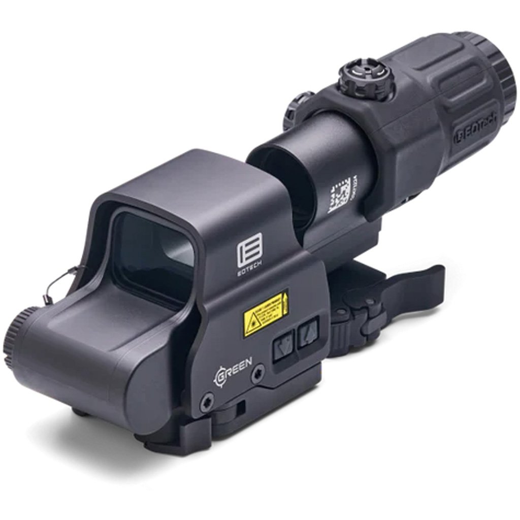 1214666_1 EOTech HHS Complete Weapong Sight System Black EXPS3-DCR HWS & G45 Magnifier w/STS Mount