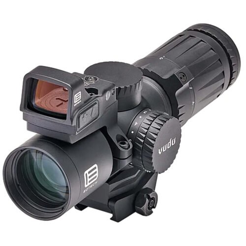 1214669_1 EOTech Vudu FFP Ultra Short Rifle Scope w/EFLX BLK 4-12X36mm MR5 MRAD Reticlew/Mount & EFLX Mount