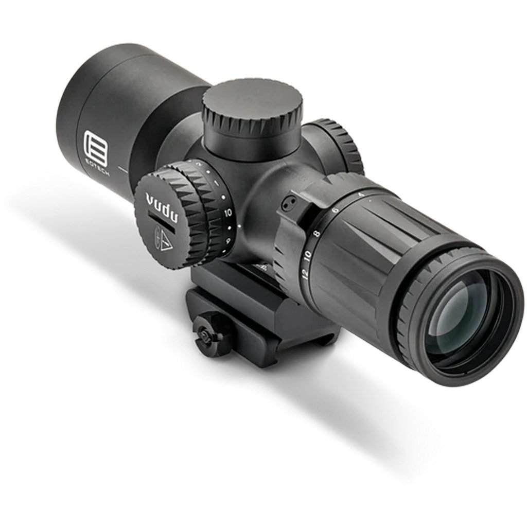 EOTech Vudu FFP Ultra Short Rifle Scope BLK 4-12X36mm MD5 MRAD Reticlew/Integrated Mount