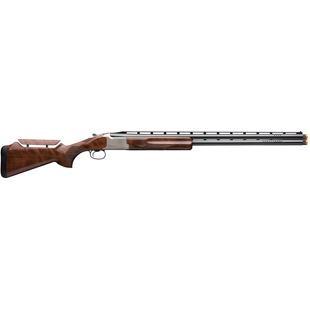 Browning Citori CXT White Shotgun 12 ga. 30 in. Walnut 3 in. Slvr/Blue Adj Comb P+