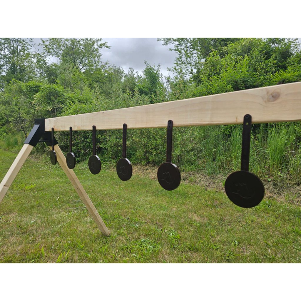 DA Targets Reactive Silhouette Target Cool Half Size