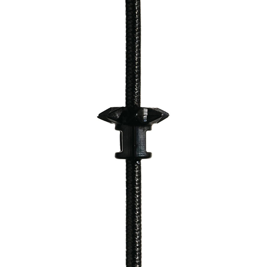 1405212_2 Bowmar Recurve Nose Button Black 2 pc. Small/Large