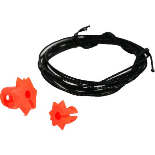 1405217_1 Bowmar Recurve Nose Button Orange 2 pc. Small/Large