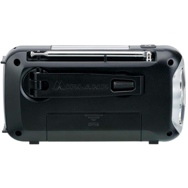 Midland Dynamo Crank Radio AM/FM/Weather Alert 2600mAH battery