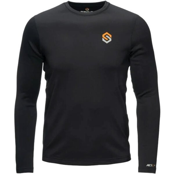 ScentLok Climafleece BaseSlayer Top Black Small