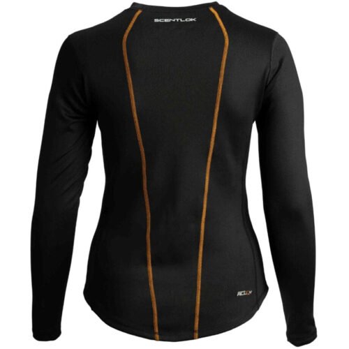 ScentLok Womens ClimaFleece BaseSlayer Top Black X-Large