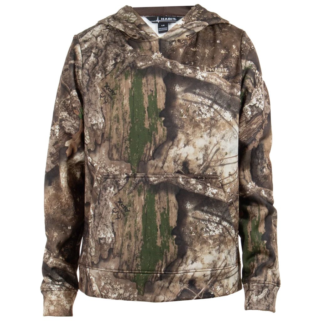1409623_1 Habit Youth Summit Park Performance Hoodie S-Realtree APX