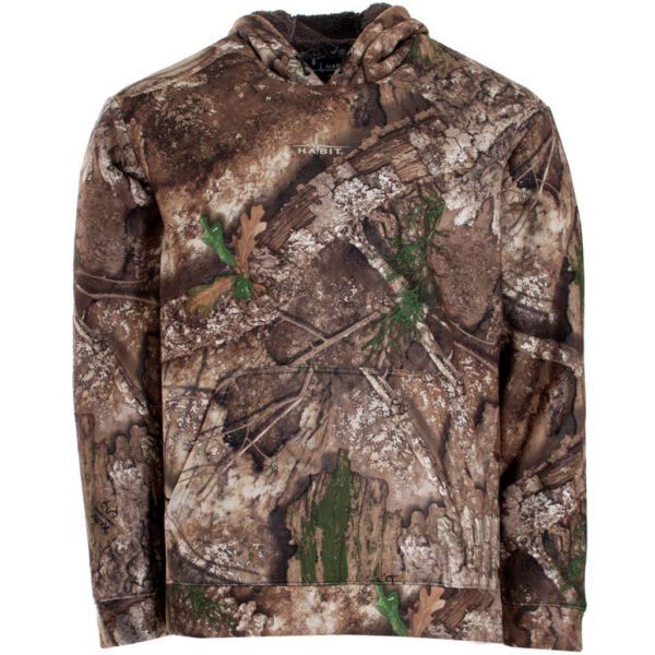1409628_2.jpg Habit Men's Bow String Sherpa Hoodie L-Realtree APX