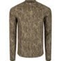 1410007_1 Drake Ol' Tom Mens Early Bird LS Performance Crew MO Bottomland 2XLarge