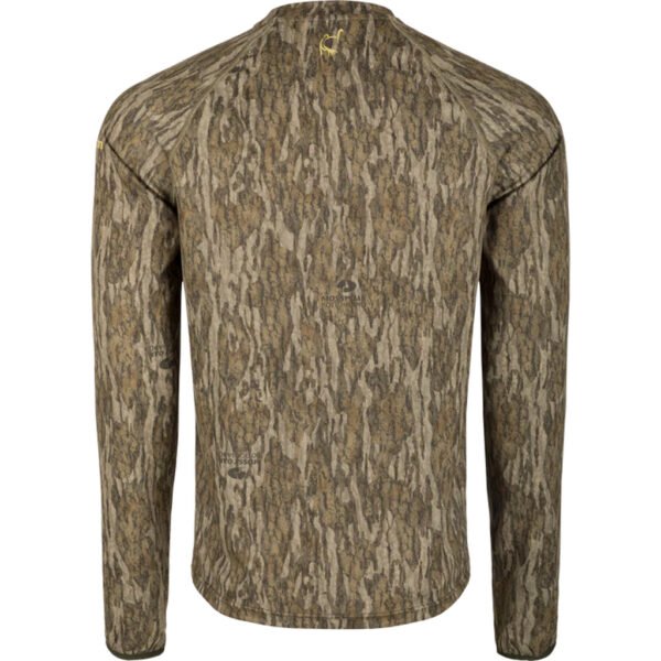 1410007_2 Drake Ol' Tom Mens Early Bird LS Performance Crew MO Bottomland 2XLarge