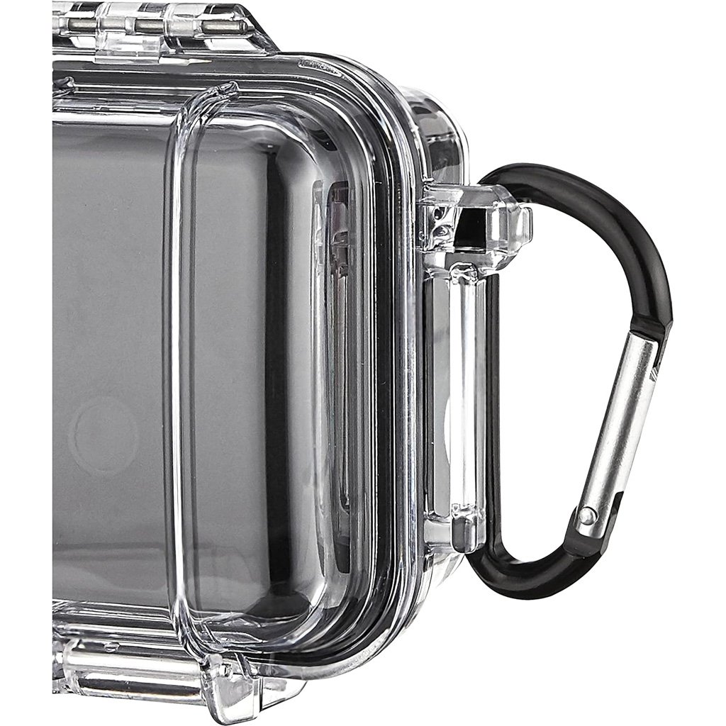 Pelican Waterproof 1030 Micro Case Black/Clear