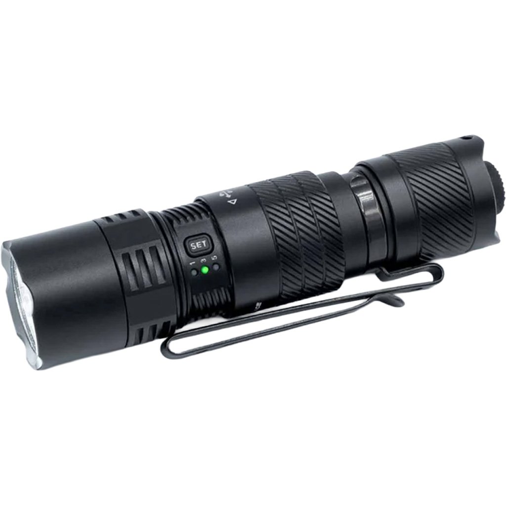 Fenix Multi-mode Rechargeable Flashlight  1300 Lumen Black