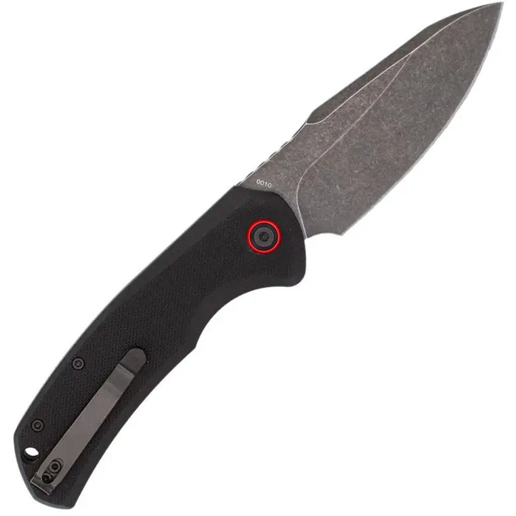CobraTec Vanguard Auto Folding Knife Auto Folding Blade Black