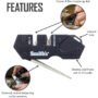 Smiths PP1-Mini Tactical 2-Stage Sharpener Black