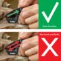 Smiths PP1-Mini Tactical 2-Stage Sharpener Black