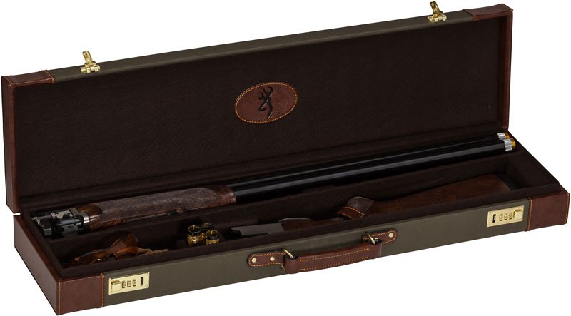 BROWNING LUGGAGE CASE O/U TO - 32" BBL ENCINO II SAGE/REDWOOD