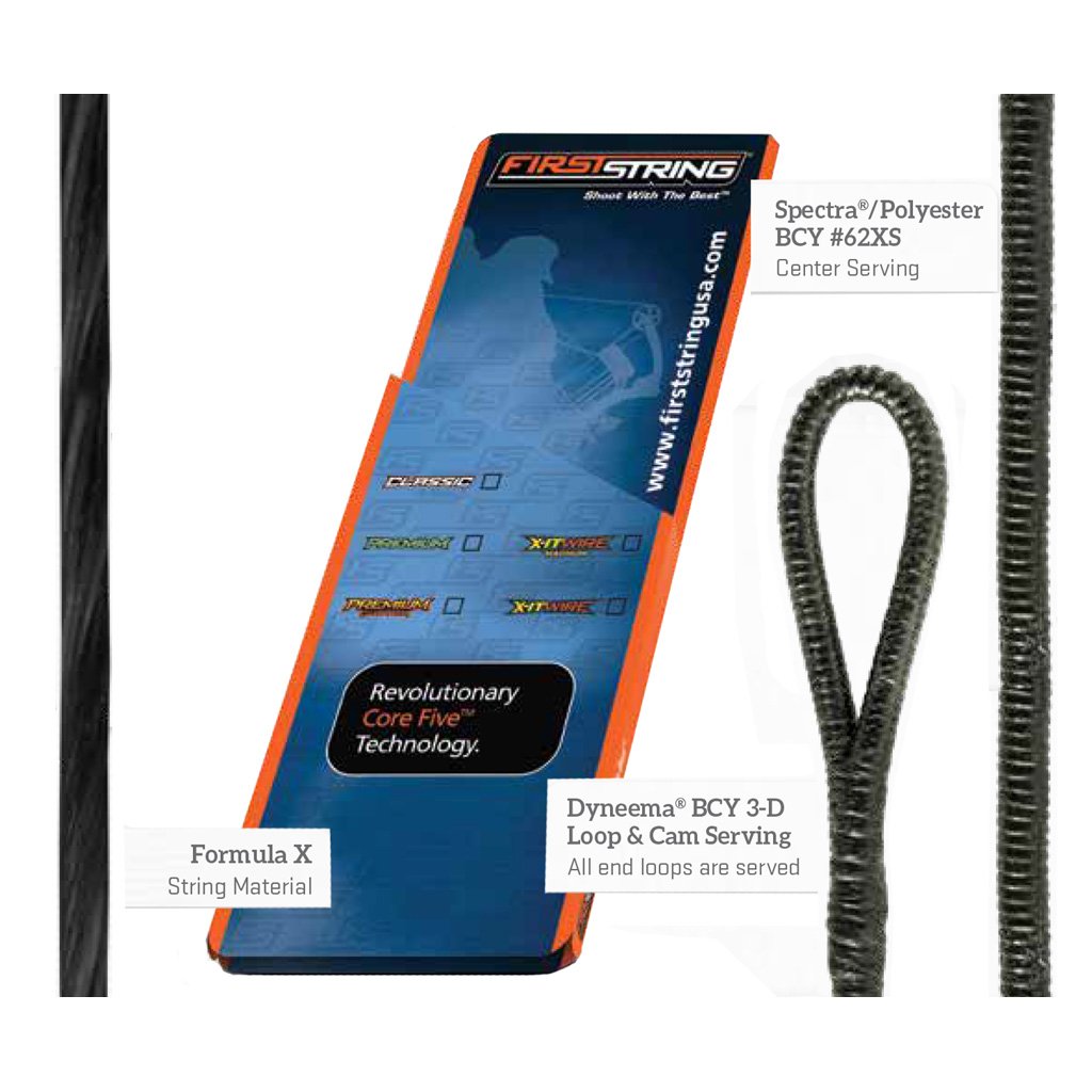 1502286_1.jpg FirstString Classic String Set Black Hoyt Charger ZRX #3