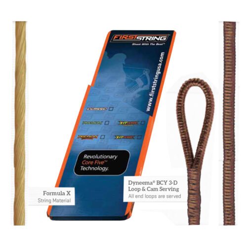 FirstString Classic String Set Buckskin w/Tan Serving Mathews Lift 33