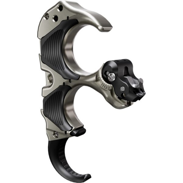 1502866_1 Tru Ball Aileron HBC Flex Release Black/Quick Silver Brass 3 Finger Medium