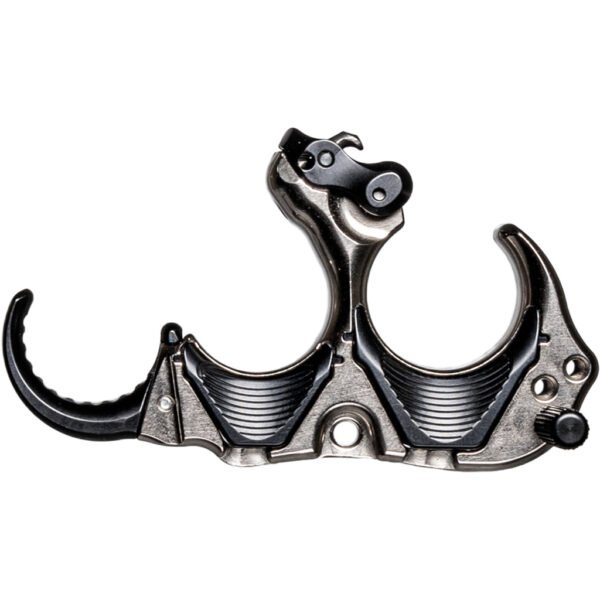 1502866_2 Tru Ball Aileron HBC Flex Release Black/Quick Silver Brass 3 Finger Medium