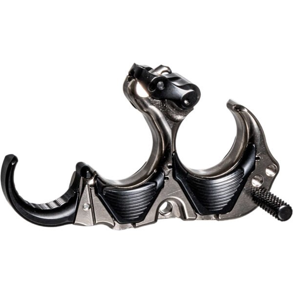 1502866_3 Tru Ball Aileron HBC Flex Release Black/Quick Silver Brass 3 Finger Medium