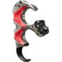 1502872_1 Tru Ball Aileron HBC Flex Release Red/Quick Silver Brass 3 Finger Medium