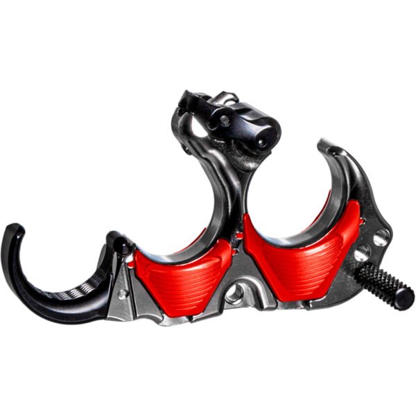 1502872_3 Tru Ball Aileron HBC Flex Release Red/Quick Silver Brass 3 Finger Medium