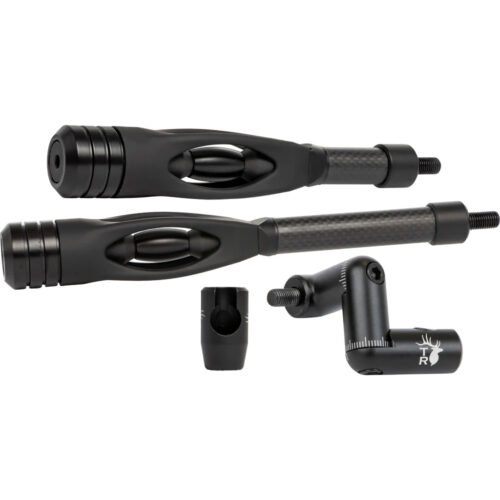 1503268_1 Trophy Ridge Seismic Stabilizer Combo 8.6 Black 8 in./6 in.