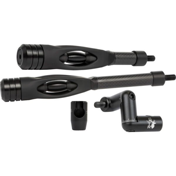 1503268_1 Trophy Ridge Seismic Stabilizer Combo 8.6 Black 8 in./6 in.