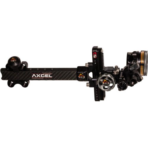 1601529_2 Axcel LANDSLYDE Carbon Pro Slider Sight AVX-31 Scope Ranger DBL Pin .019 Black