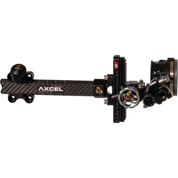1601550_1.jpg Axcel LANDSLYDE Plus Carbon Pro Slider Sight AVX-41 Scope Ranger DBL Pin.010 Black