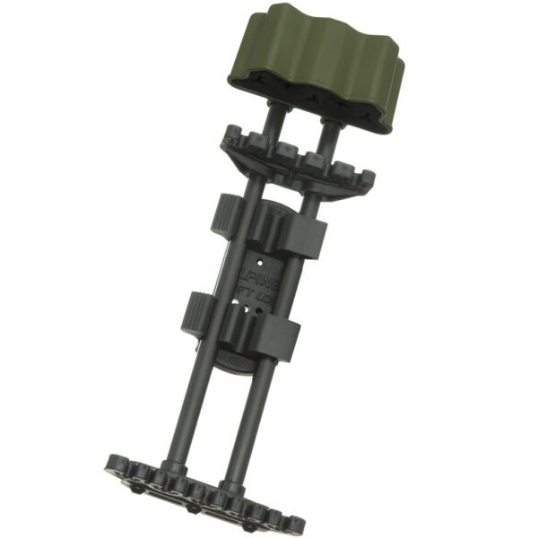 Alpine Soft Loc Classic 5 Arrow Quiver Ambush Green