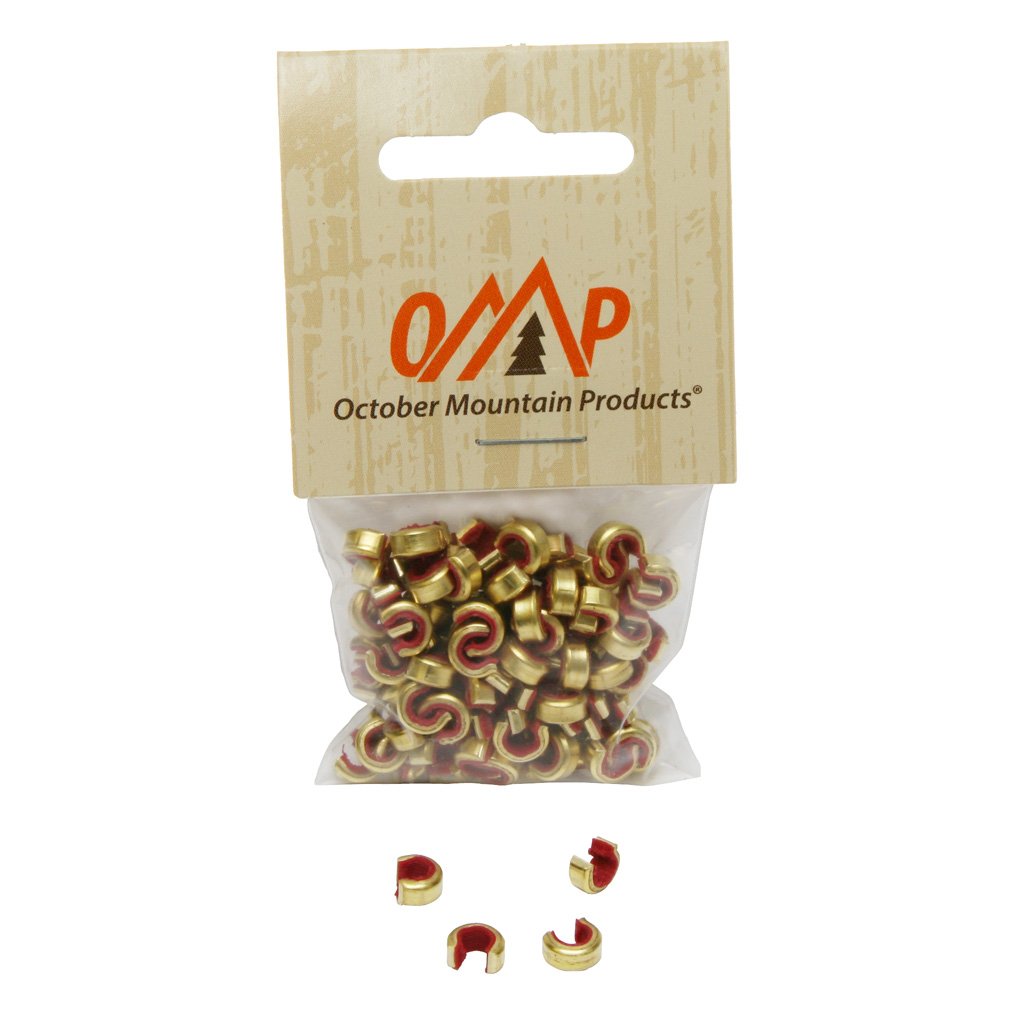 1813_1 October Mountain Nock Sets XL Red 100 pk.
