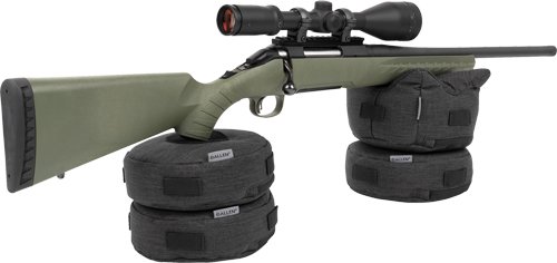 18428A_IN-USE ALLEN STACKER SHOOTING BAG - ELIMINTAOR 4-PIECE BLACK