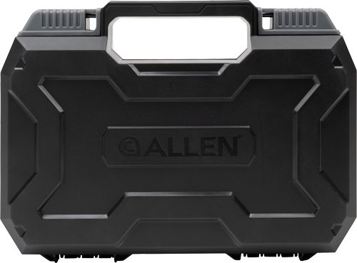 ALLEN HARDSHELL HANDGUN CASE - STANDARD SIZE BLACK