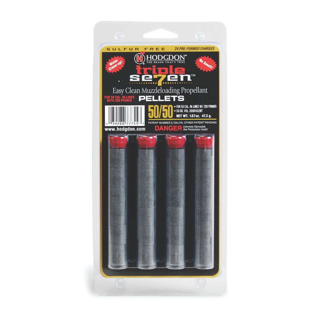 Hodgdon Triple Seven Pellets .50 cal. 50 gr. 24 pk. HAZMAT