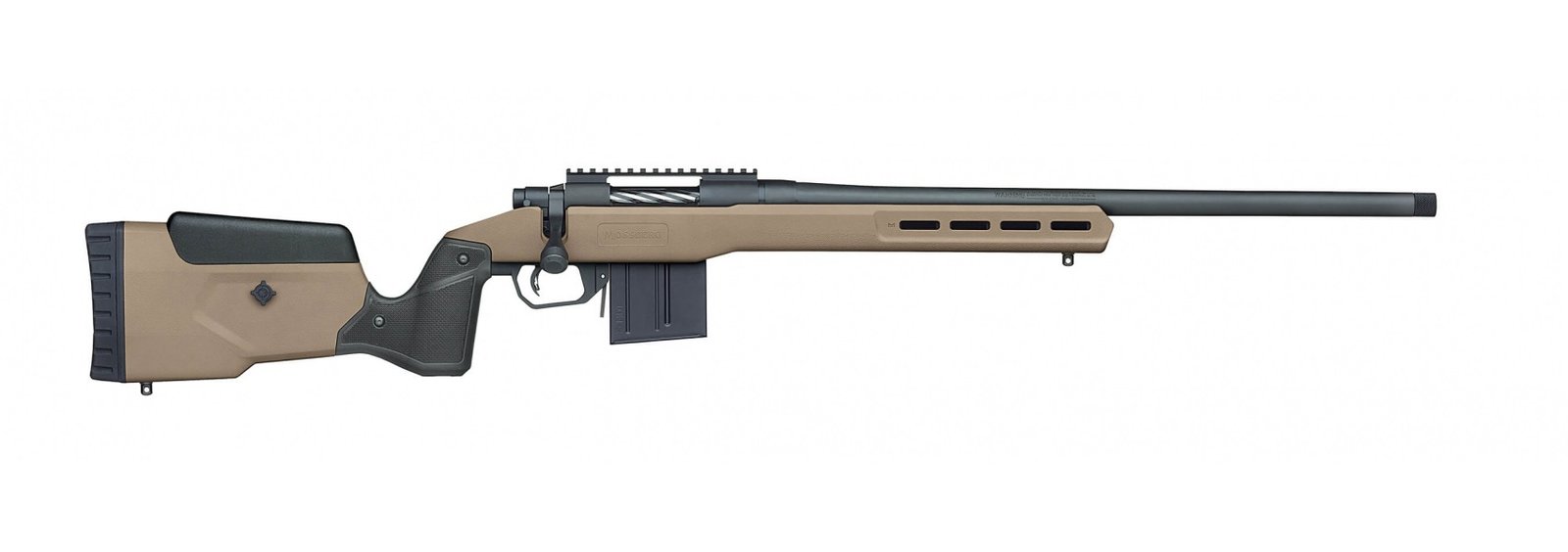28147607a MOSSBERG PATRIOT LR TAC 6.5CR FDE 22"